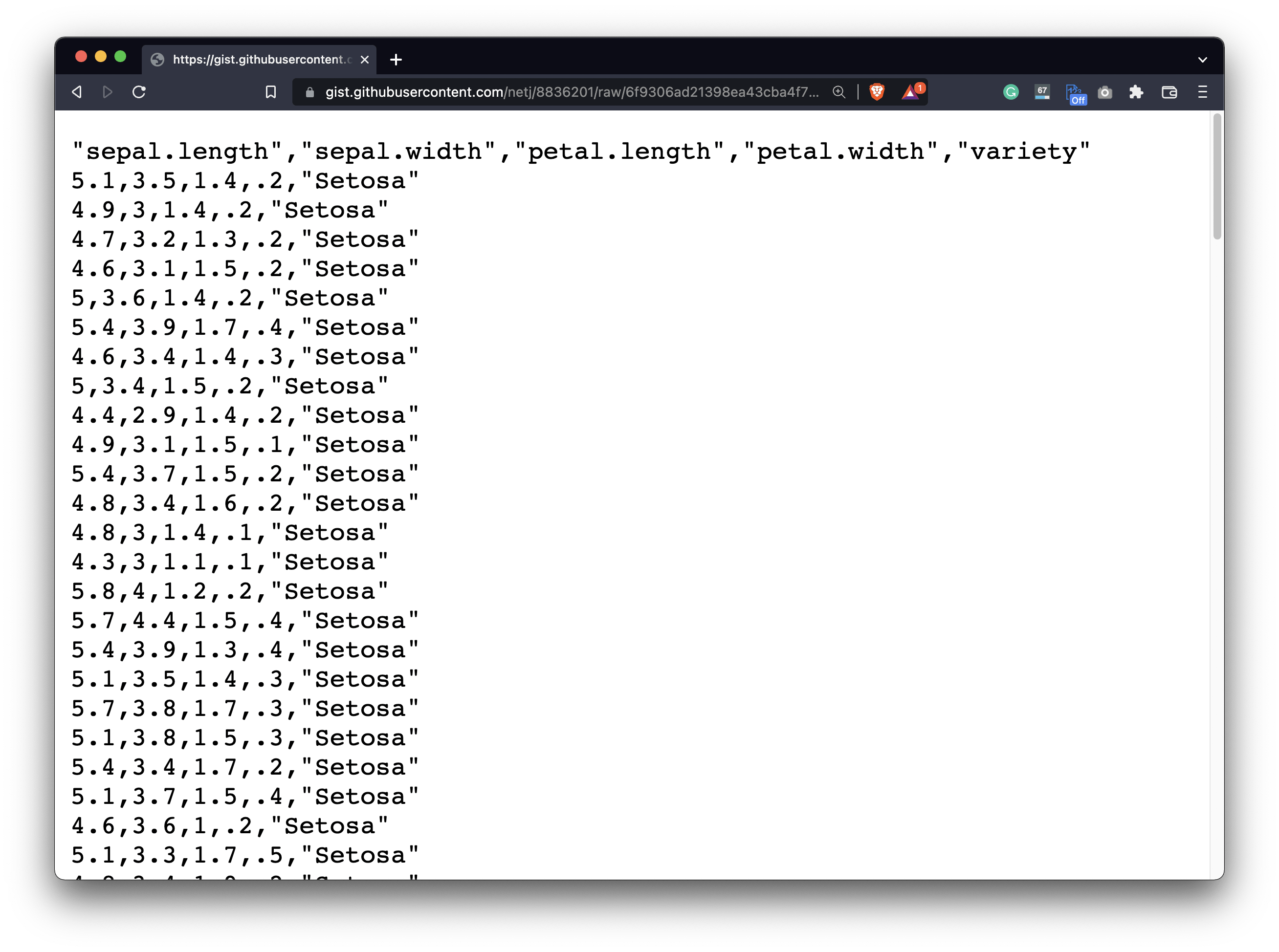 Image 1 - The Iris dataset (image by author)