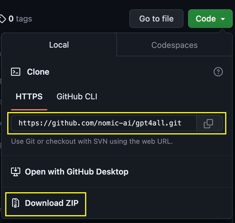 Image 1 - Cloning the GitHub repo (image by author)