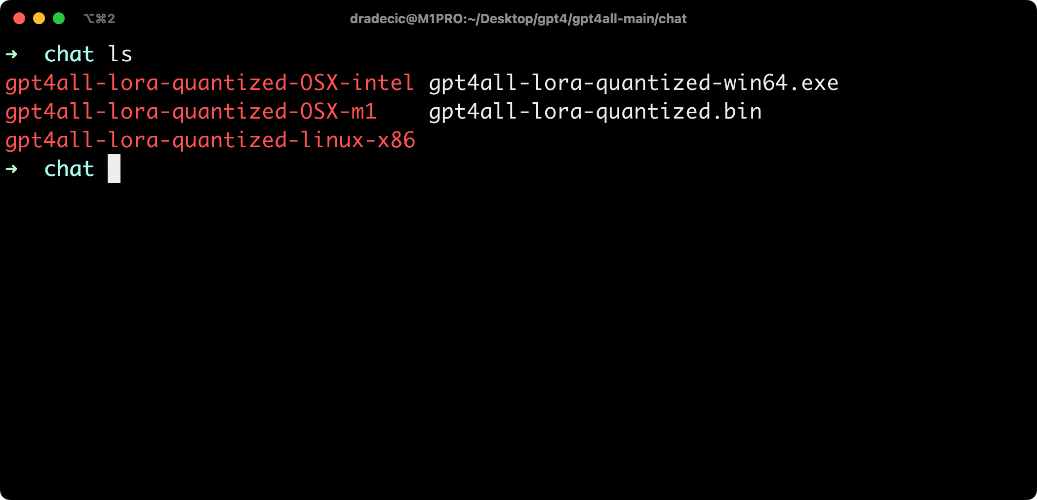 Image 4 - Contents of the /chat folder (image by author)