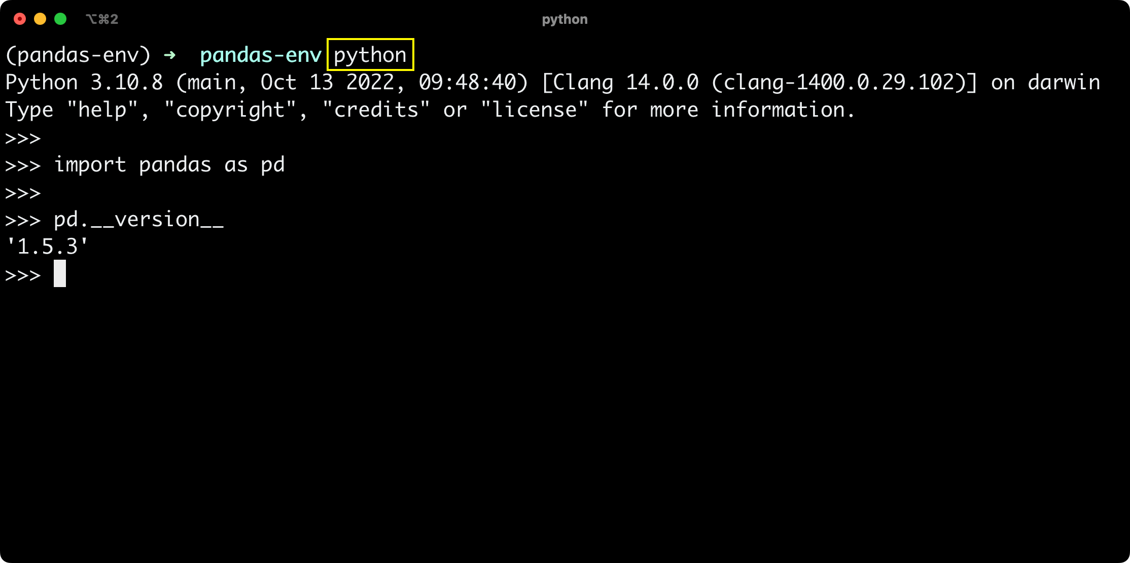Image 6 - Verifying venv Pip installation (Image by author)