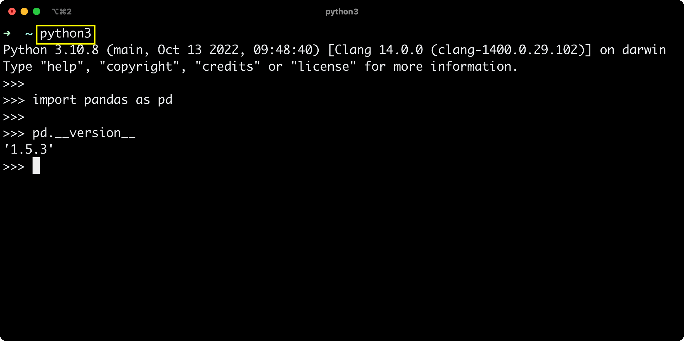 Image 2 - Verifying global Pip installation (Image by author)