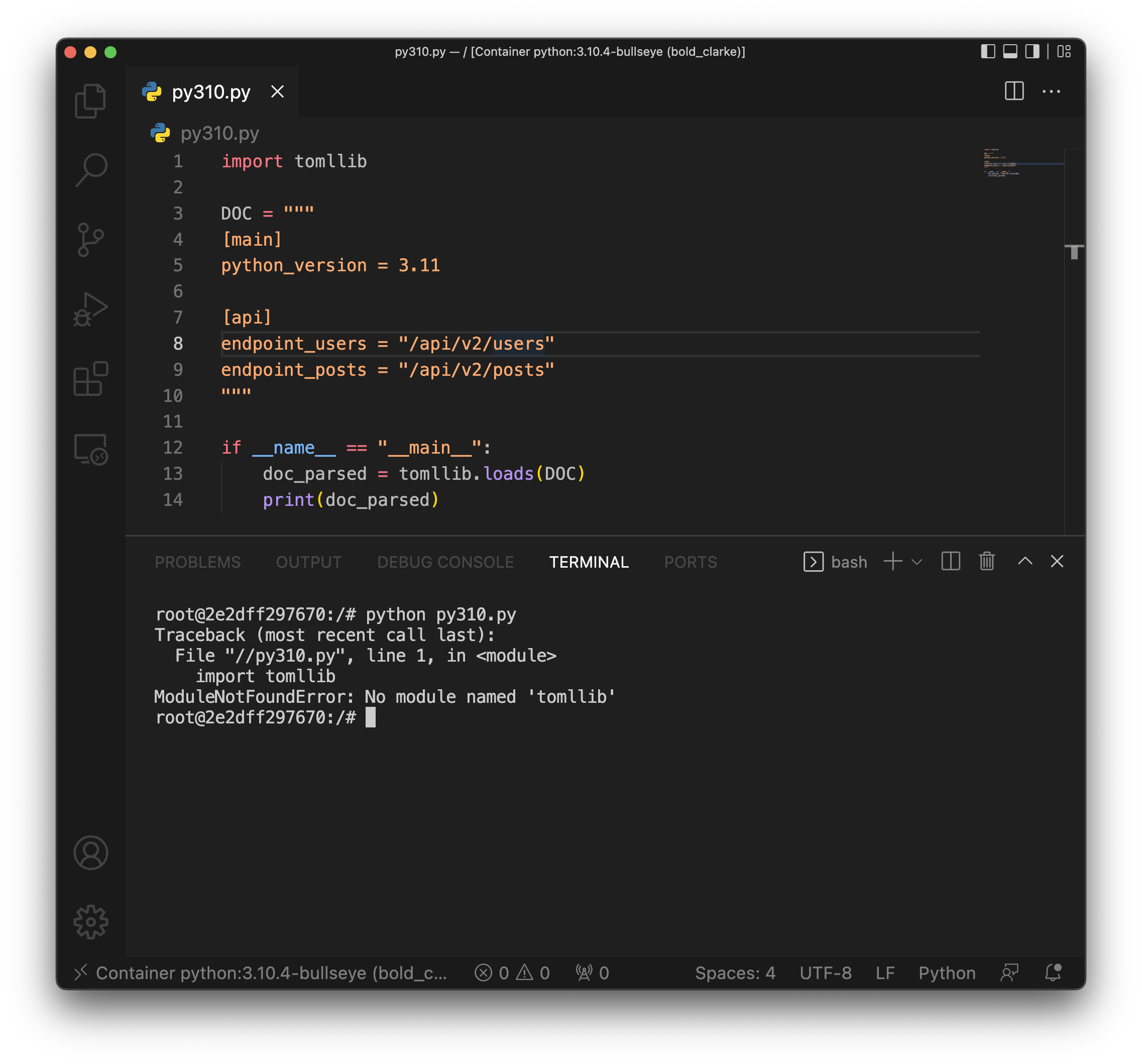 Image 7 - TOML configuration file (1) (image by author)