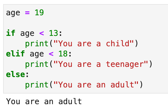 Image 10 - Else statement (Image by author)