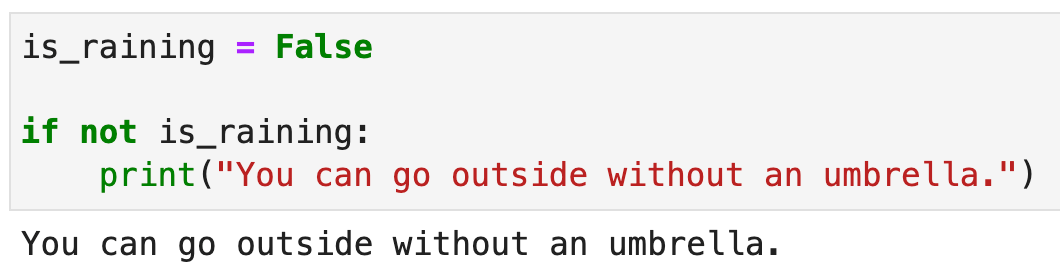 Image 11 - If not on booleans (Image by author)