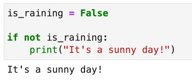 Image 5 - Not operator (Image by author)