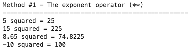 Image 1 - Squaring method 1 (image by author)
