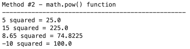 Image 3 - Squaring method 2 (image by author)