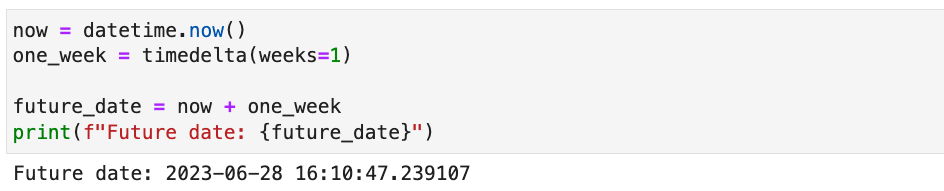 Image 19 - Adding datetime objects (Image by author)