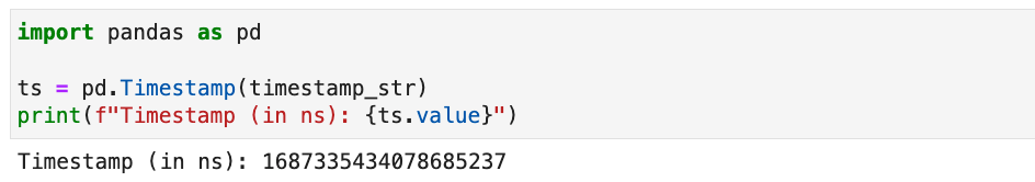 Image 24 - Higher-precision timestamp in Pandas (Image by author)
