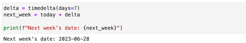 Image 9 - Timedelta in Python (Image by author)