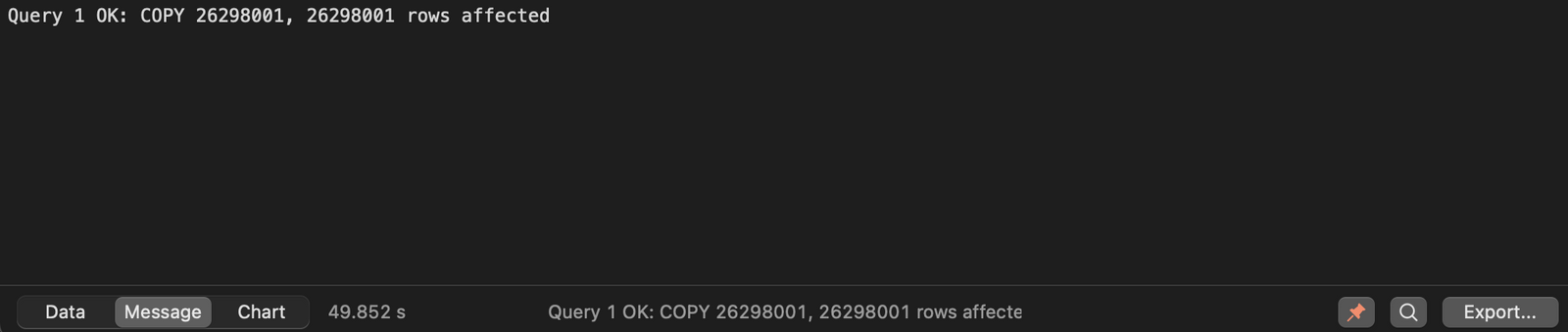 Image 2 - Dataset copying results (image by author)