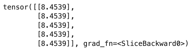 Image 3 - Contents of the predictions tensor (Image by author)