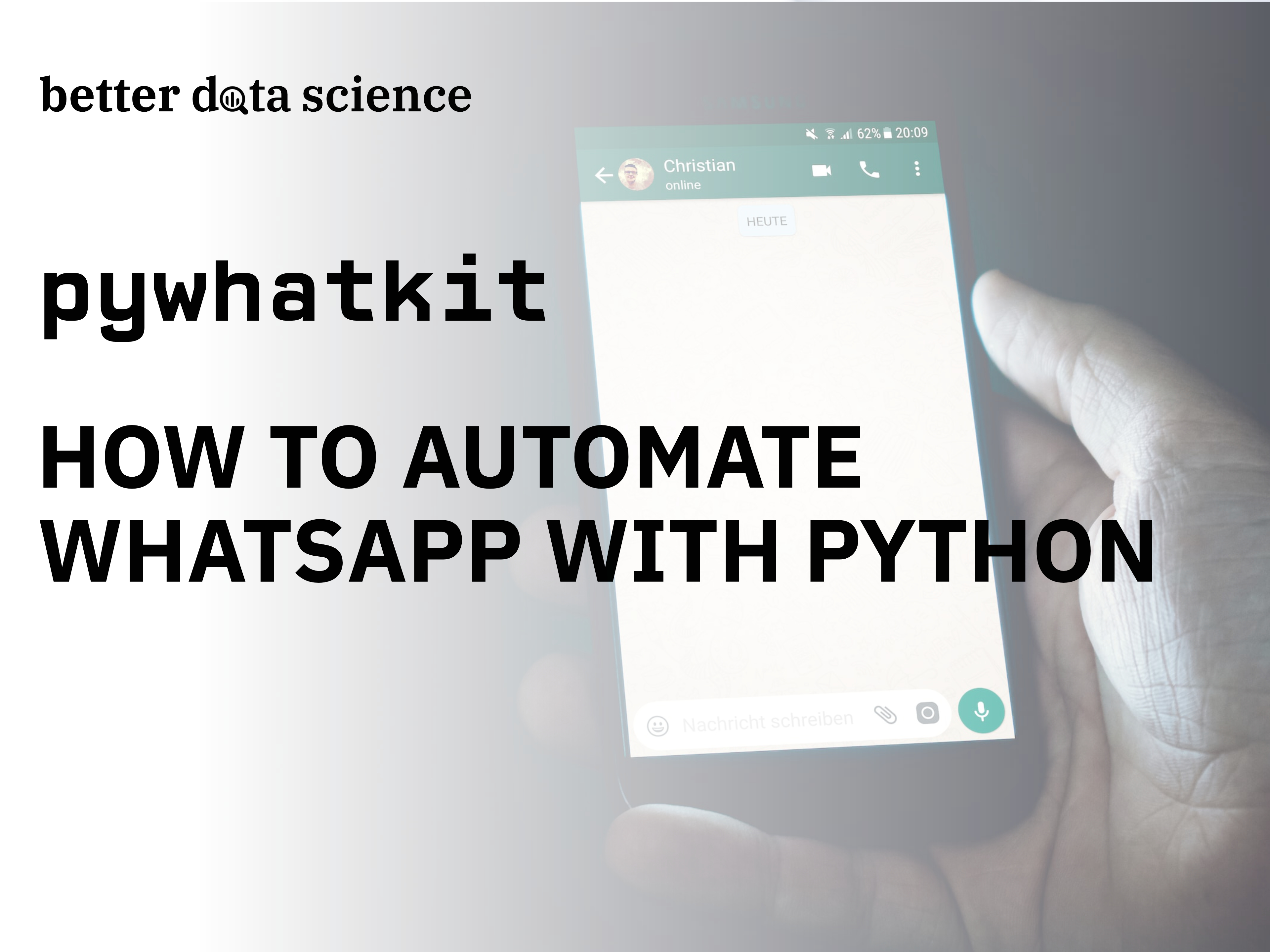 PyWhatKit: How to Automate Whatsapp Messages with Python