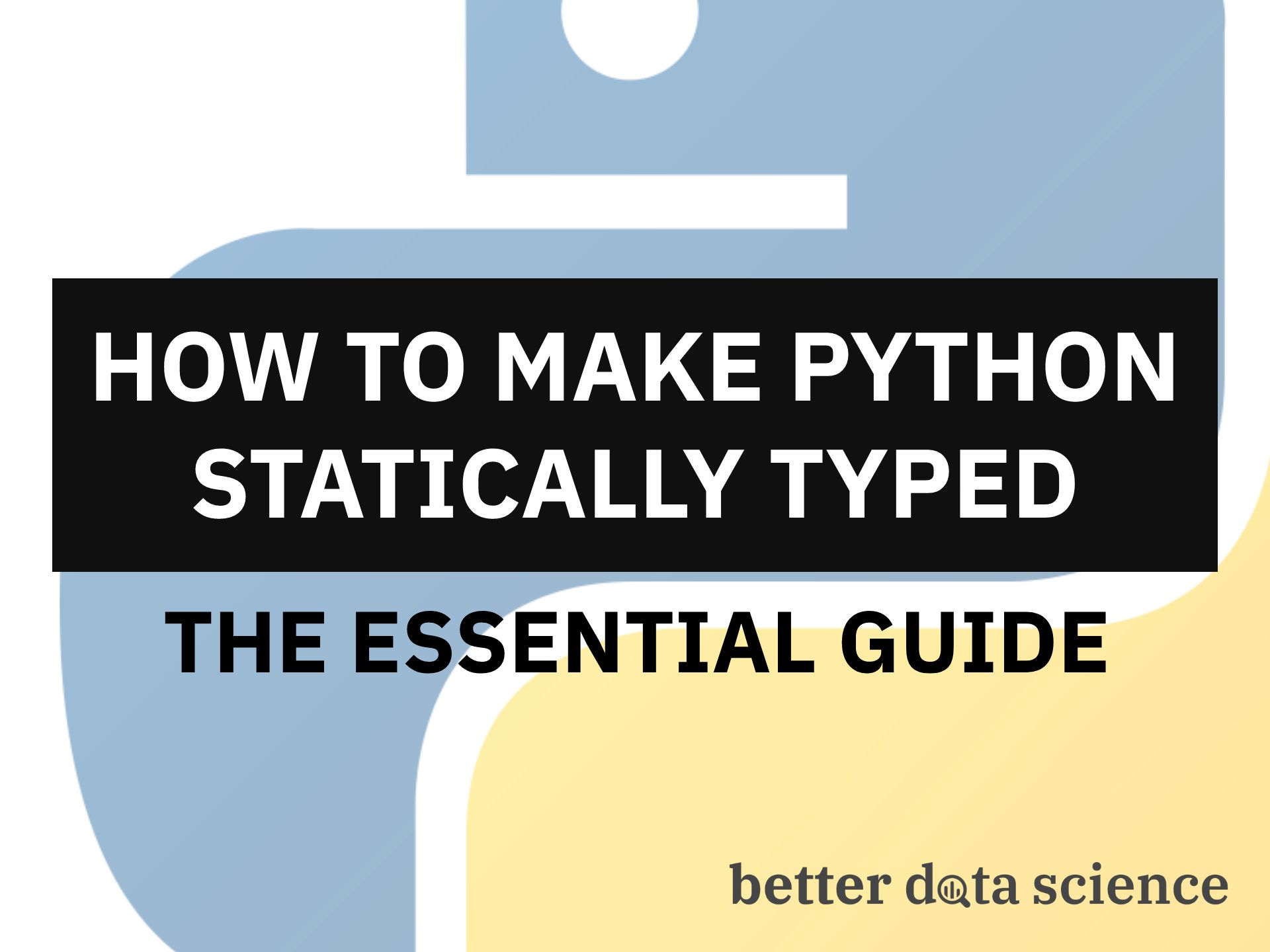 How to Make Python Statically Typed — The Essential Guide