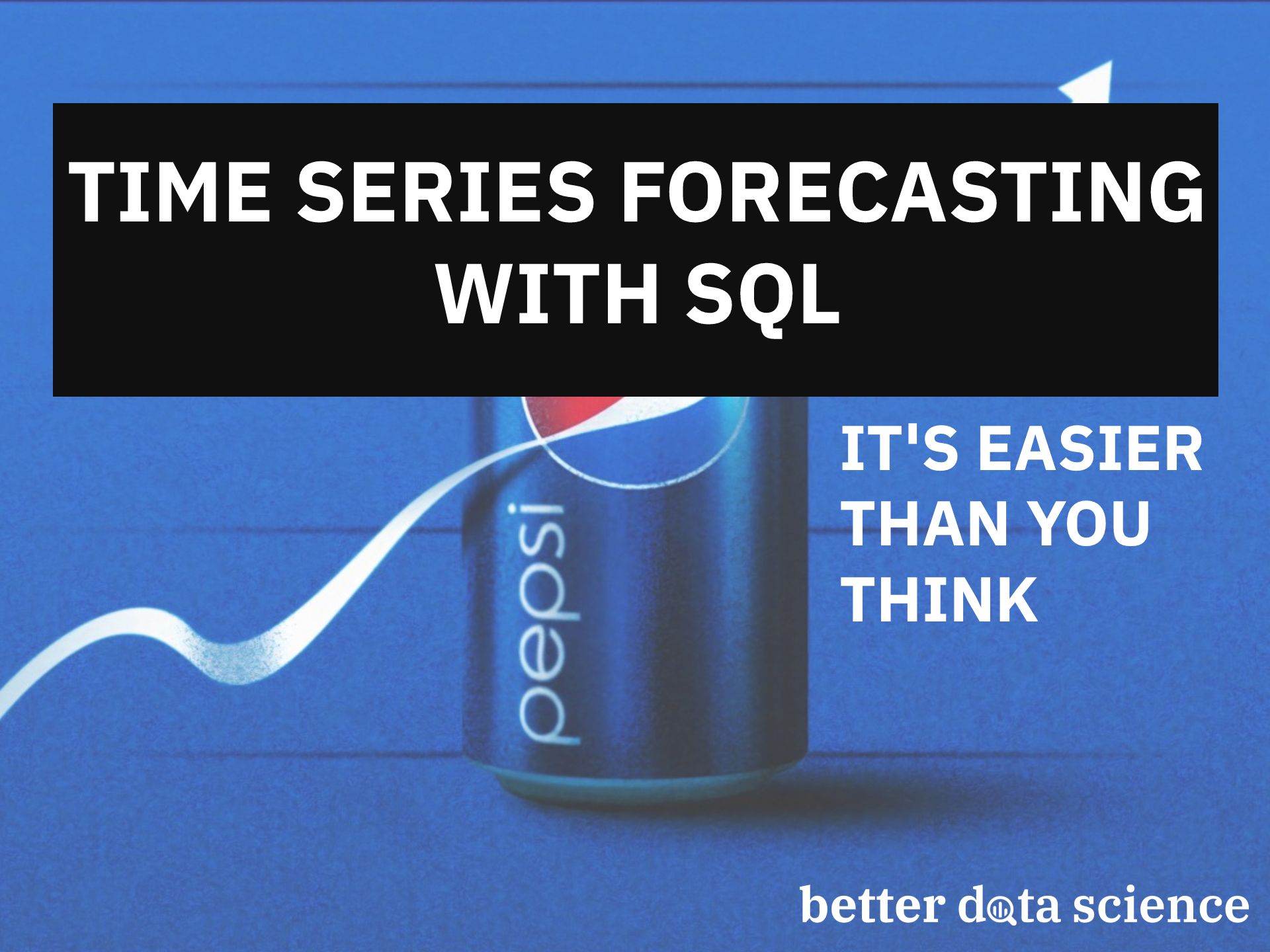 Time Series Forecasting With SQL — It’s Easier Than You Think